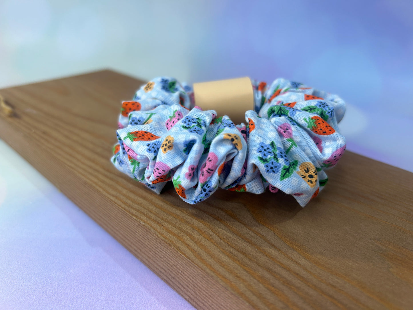 Strawberry Picnic Hair Scrunchie - Limited Edition