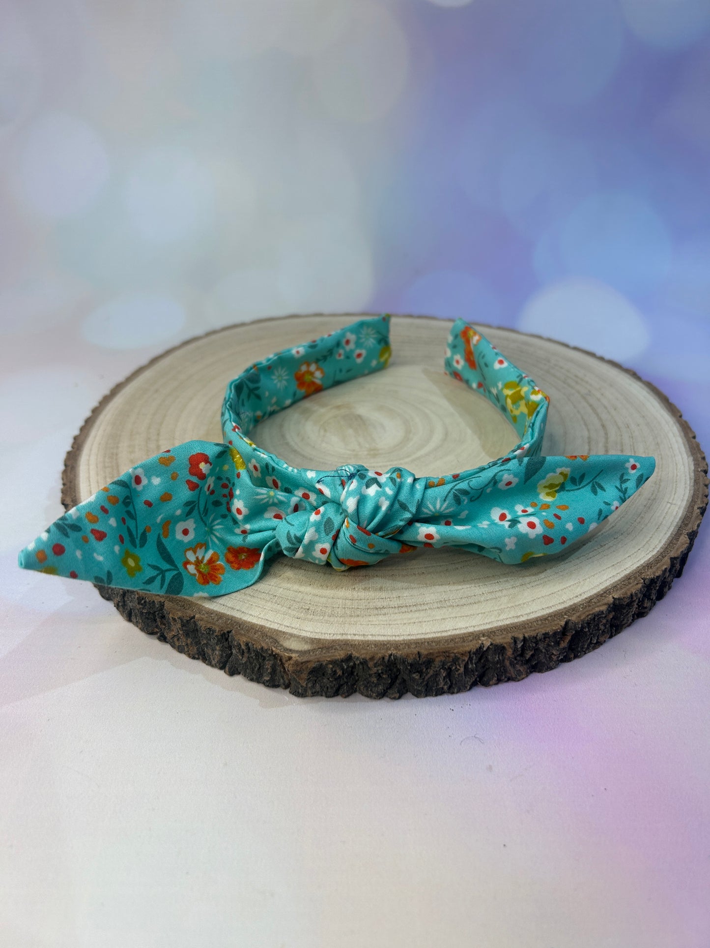 Mint Green Floral Knotband