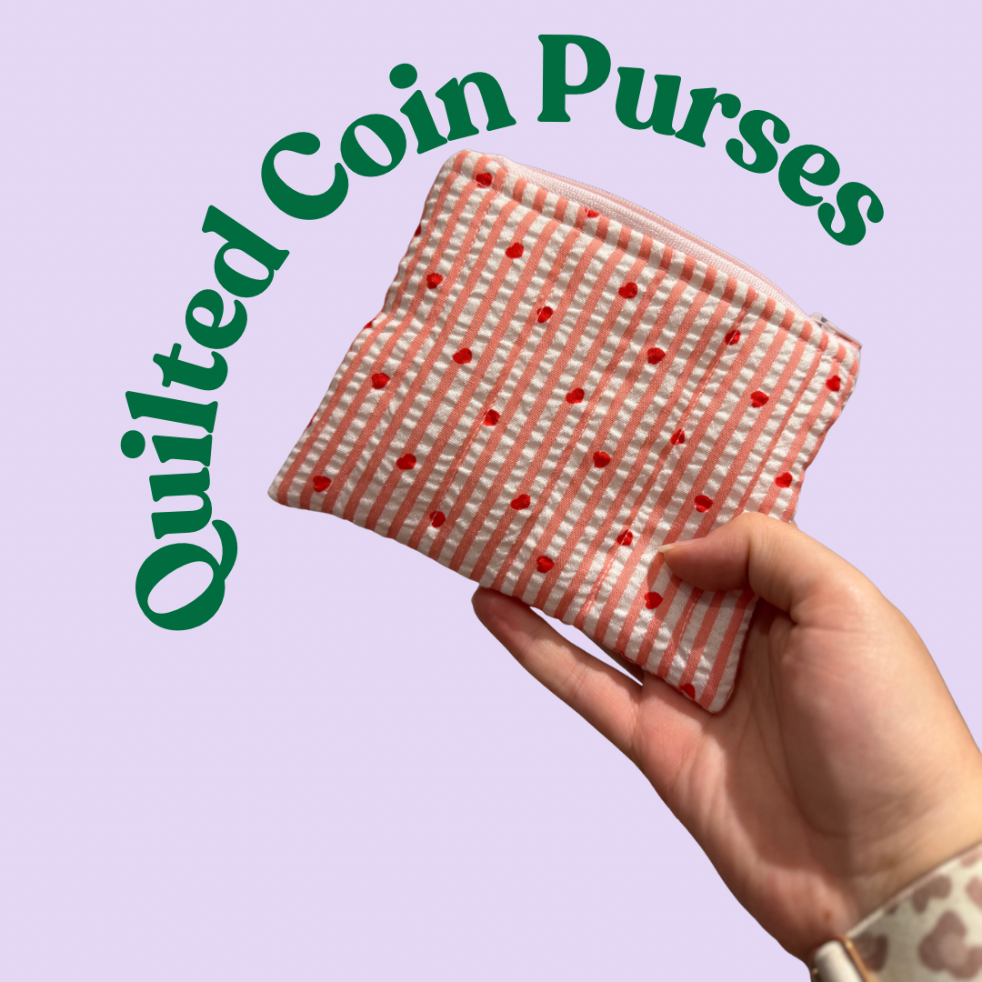 Quilted Coin Purses