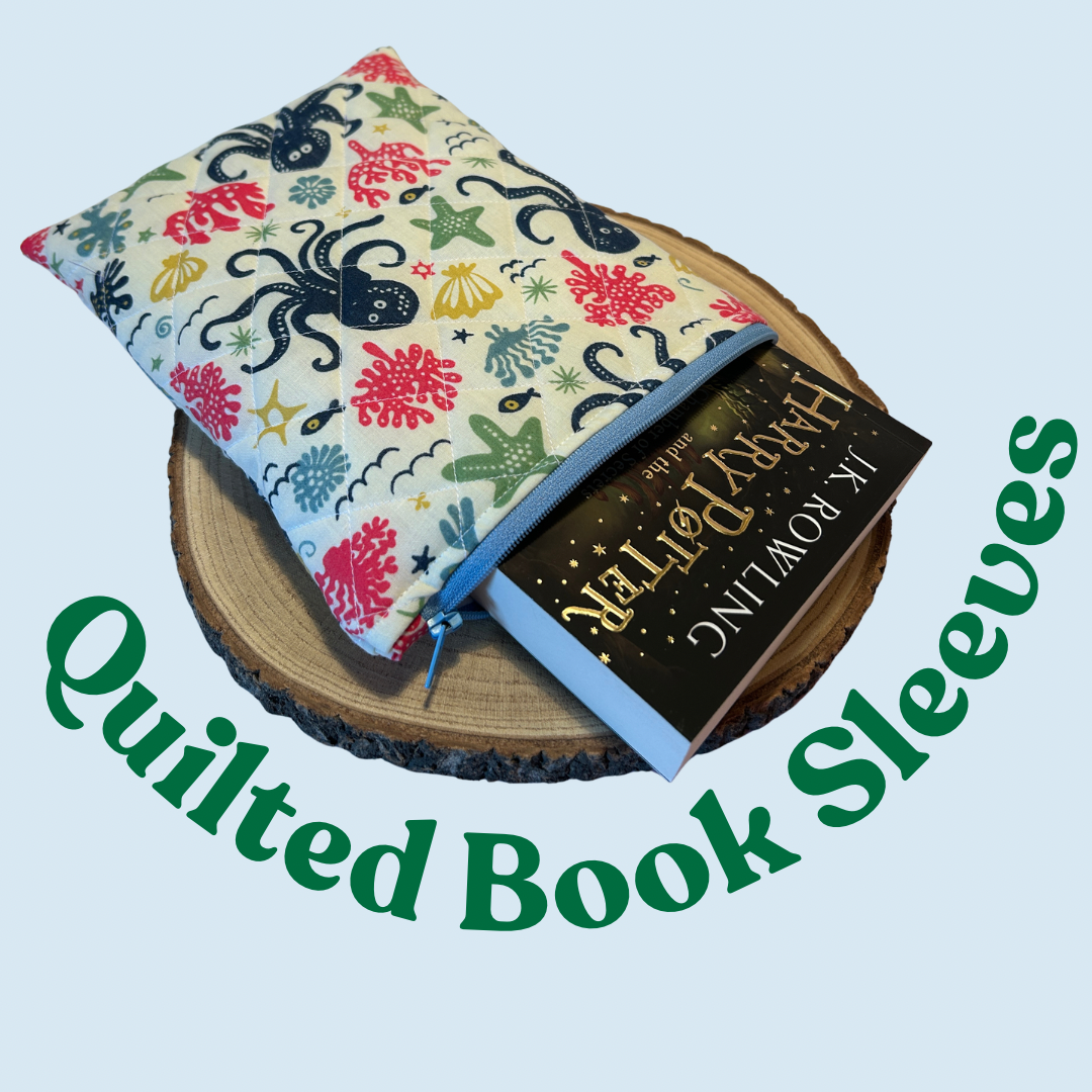 Quilted Book Sleeves