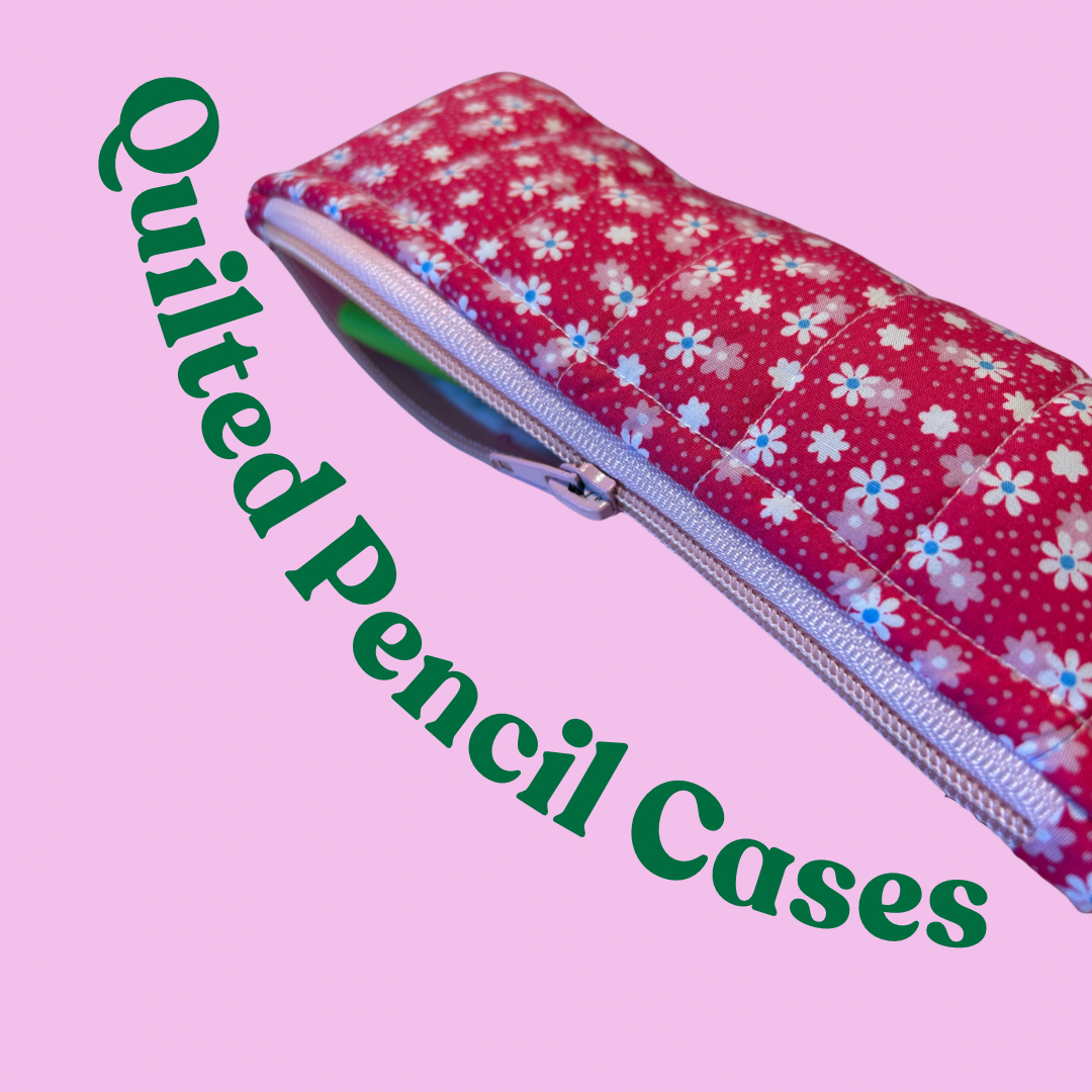 Quilted Pencil Cases