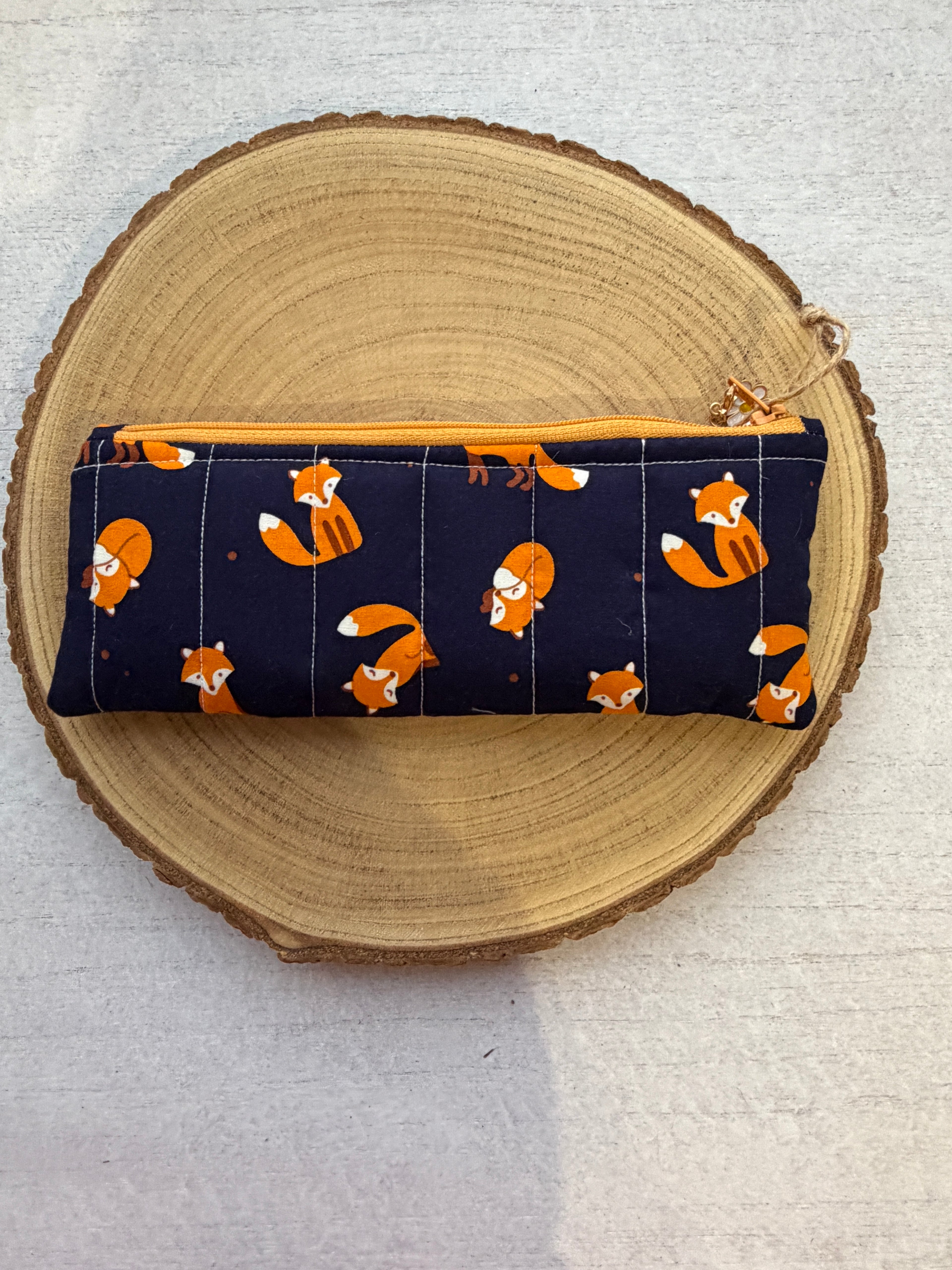 Foxy Slimline Pencil Case