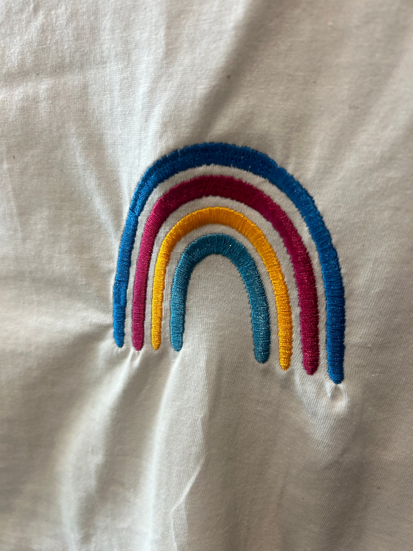 Neutral Rainbow T-shirt SIZE SMALL