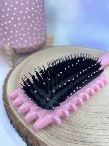 Curly Hair Hair Brush - Pink