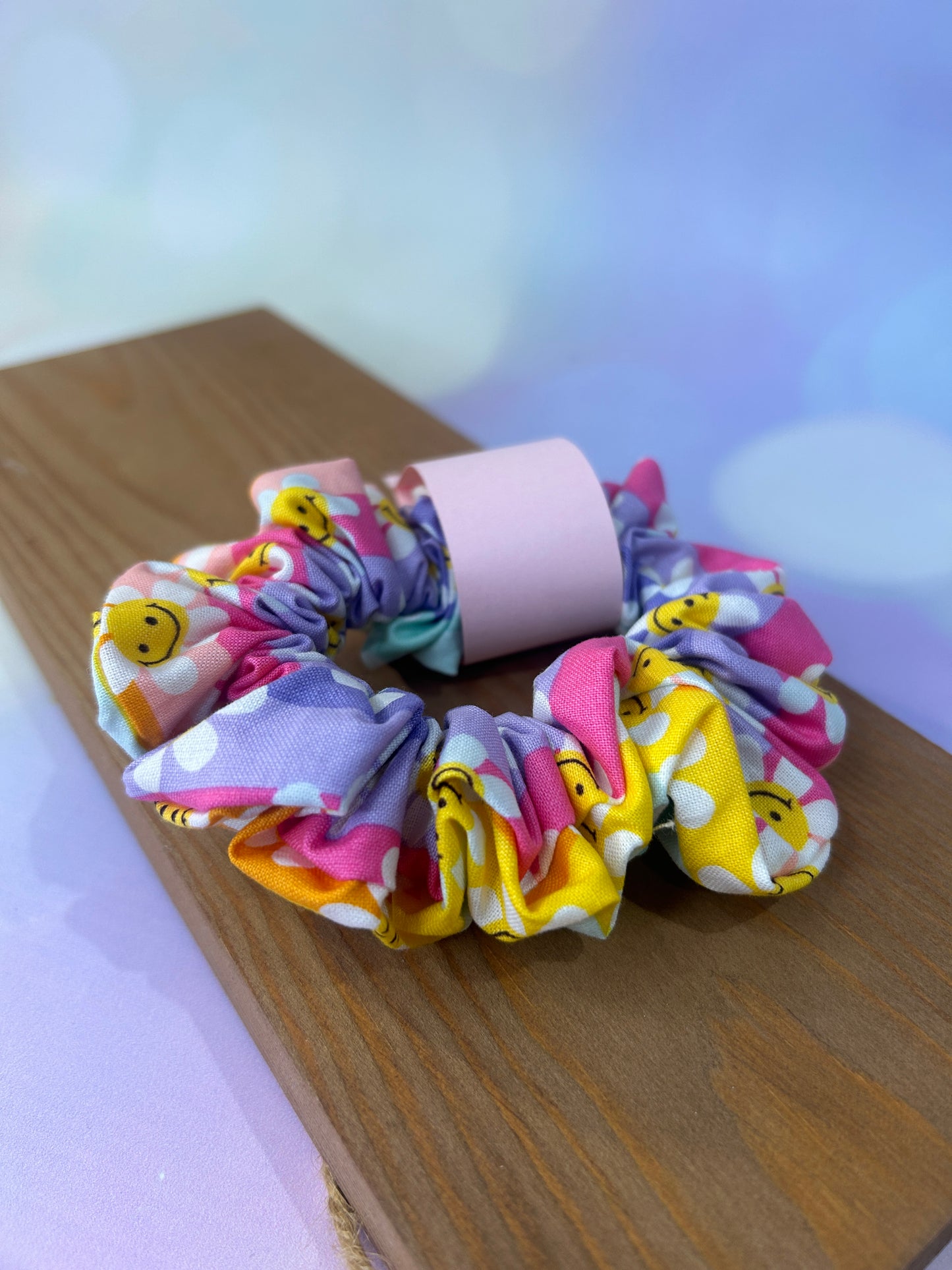 Rainbow Smiles Hair Scrunchie - Limited Edition