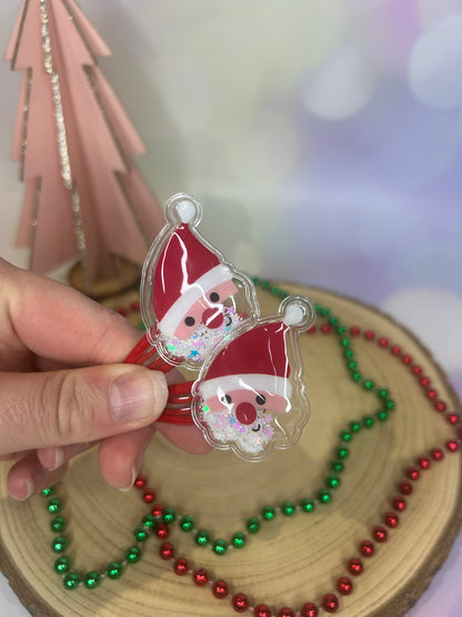 Cute Santa Hair Slides
