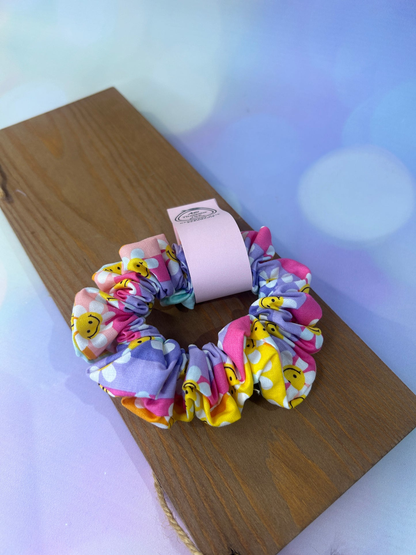 Rainbow Smiles Hair Scrunchie - Limited Edition