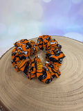 Orange Halloween Scrunchie
