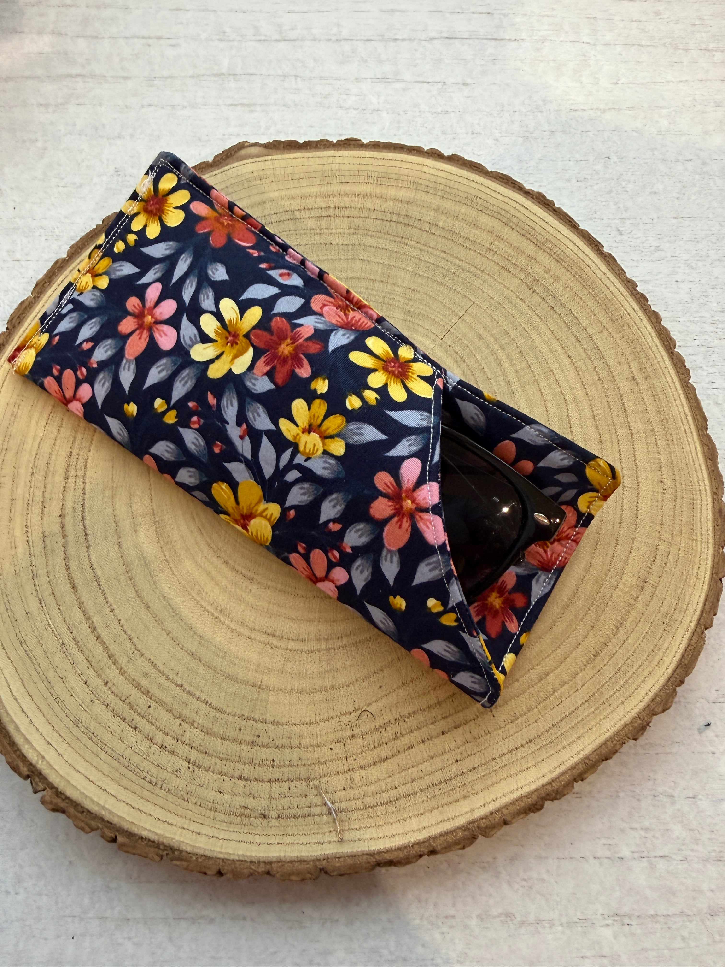 Midnight Meadow Glasses Case
