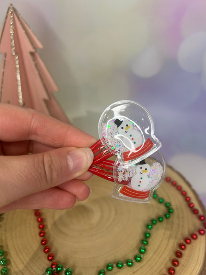 Cute Snowmen Hair Slides