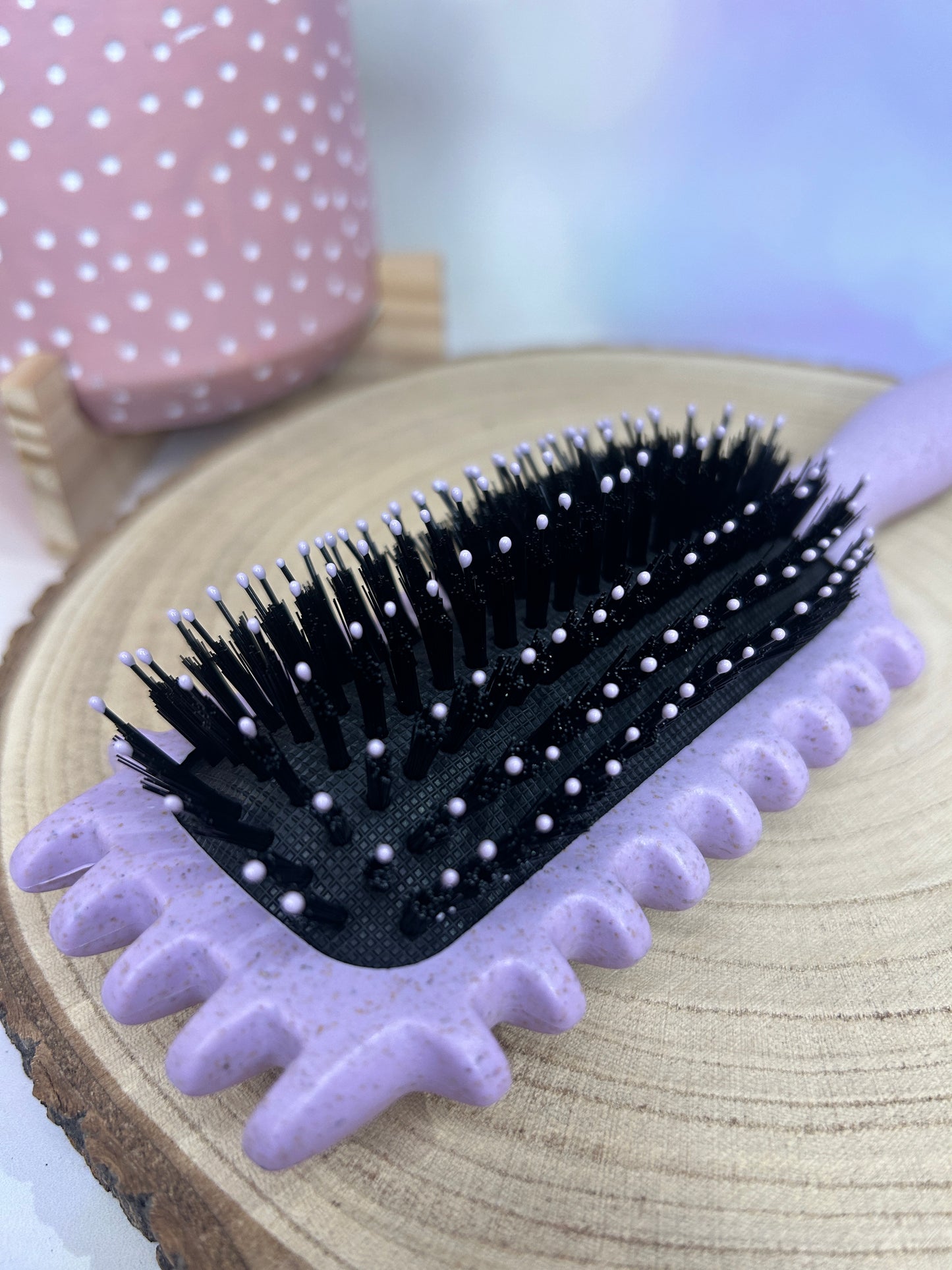 Curly Hair Hair Brush - Lilac