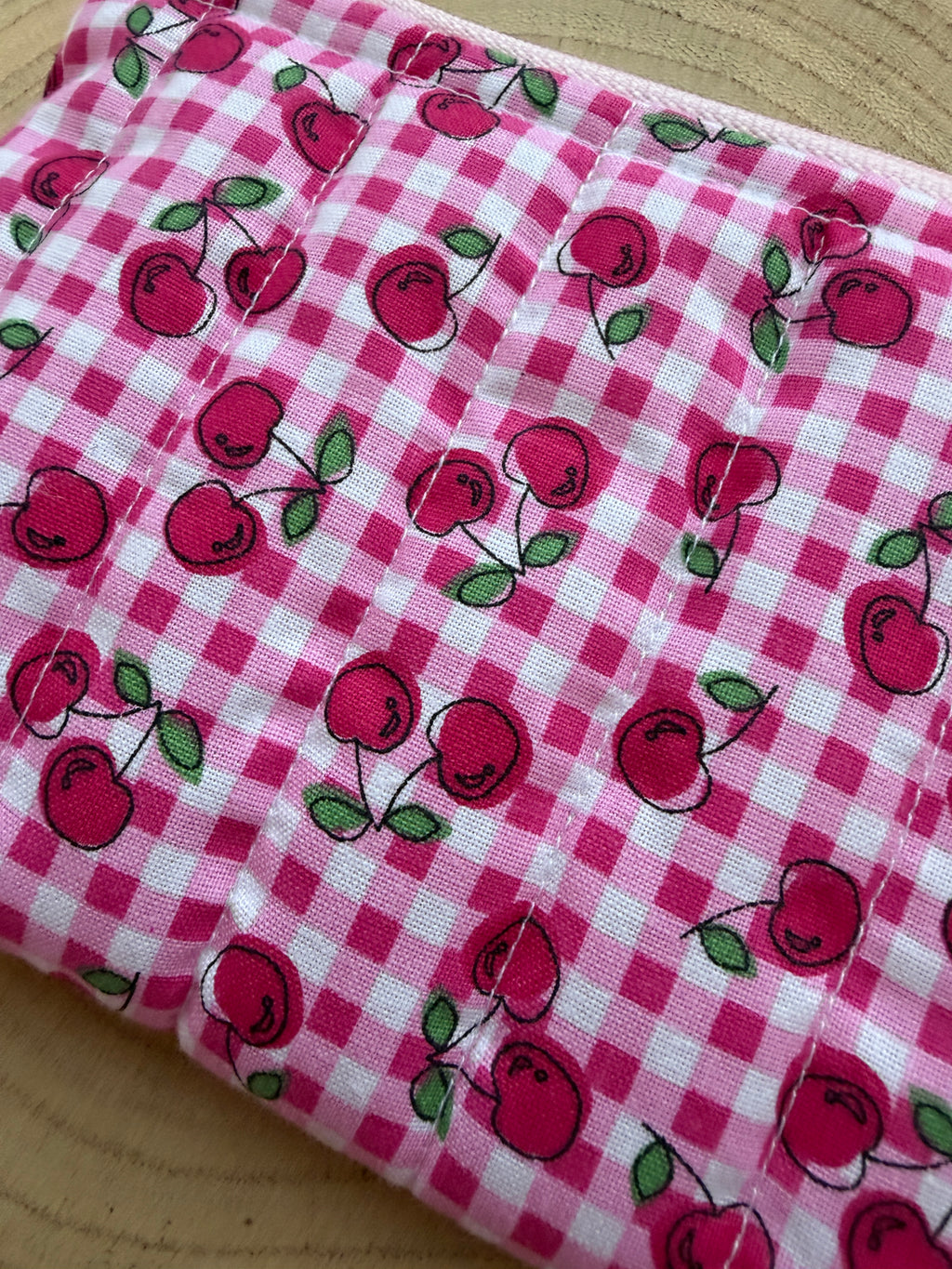 Cherry Picnic Coin Purse