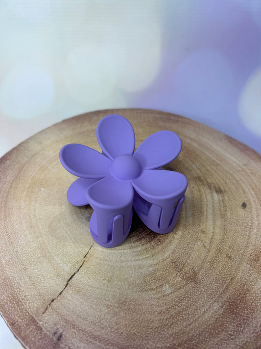 Lilac Flower Claw Clip