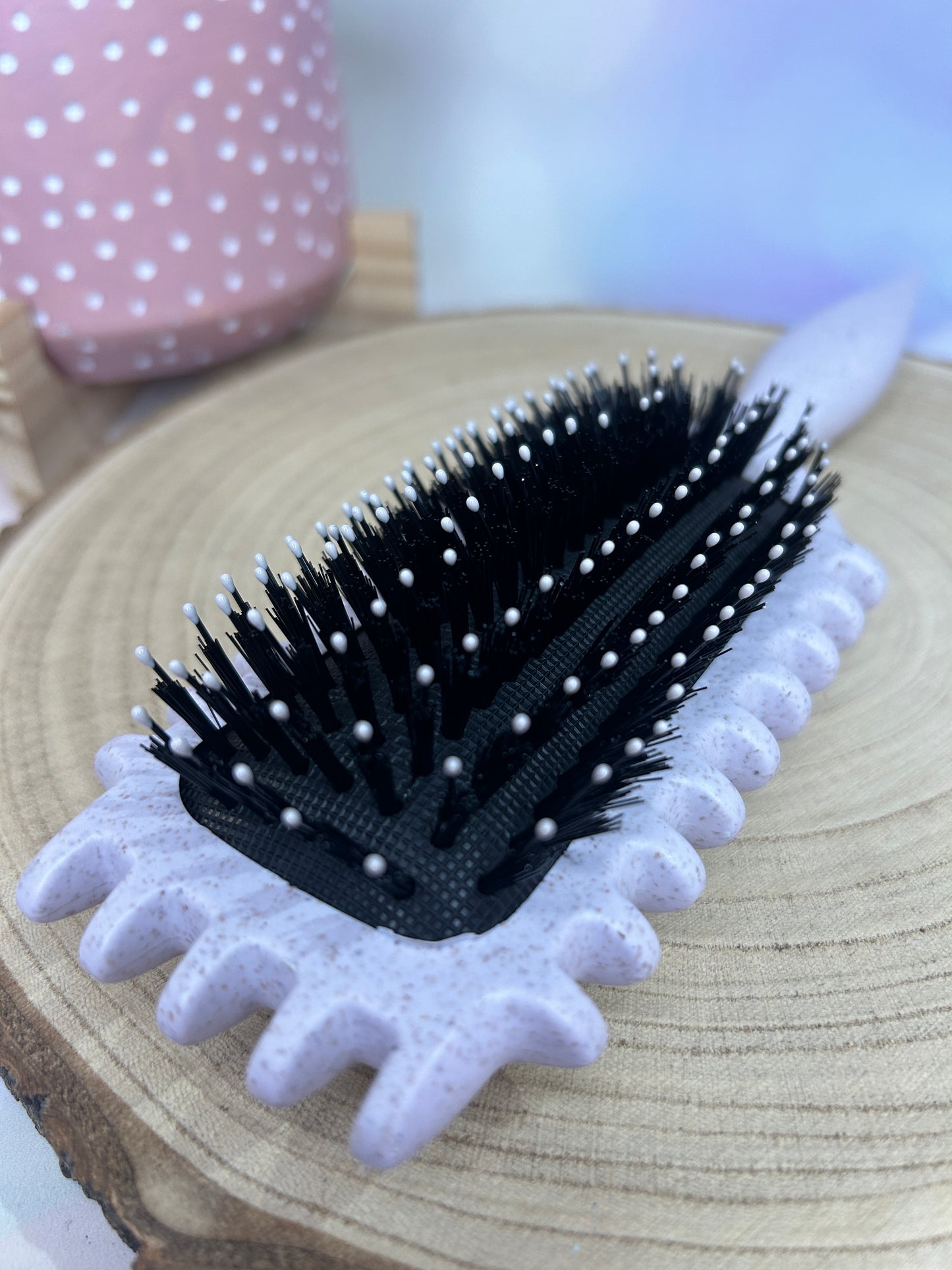 Curly Hair Hair Brush - Grey