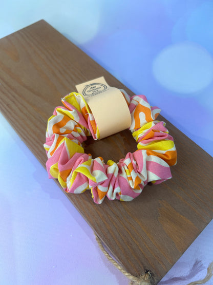 Retro Swirls Hair Scrunchie - Limited Edition