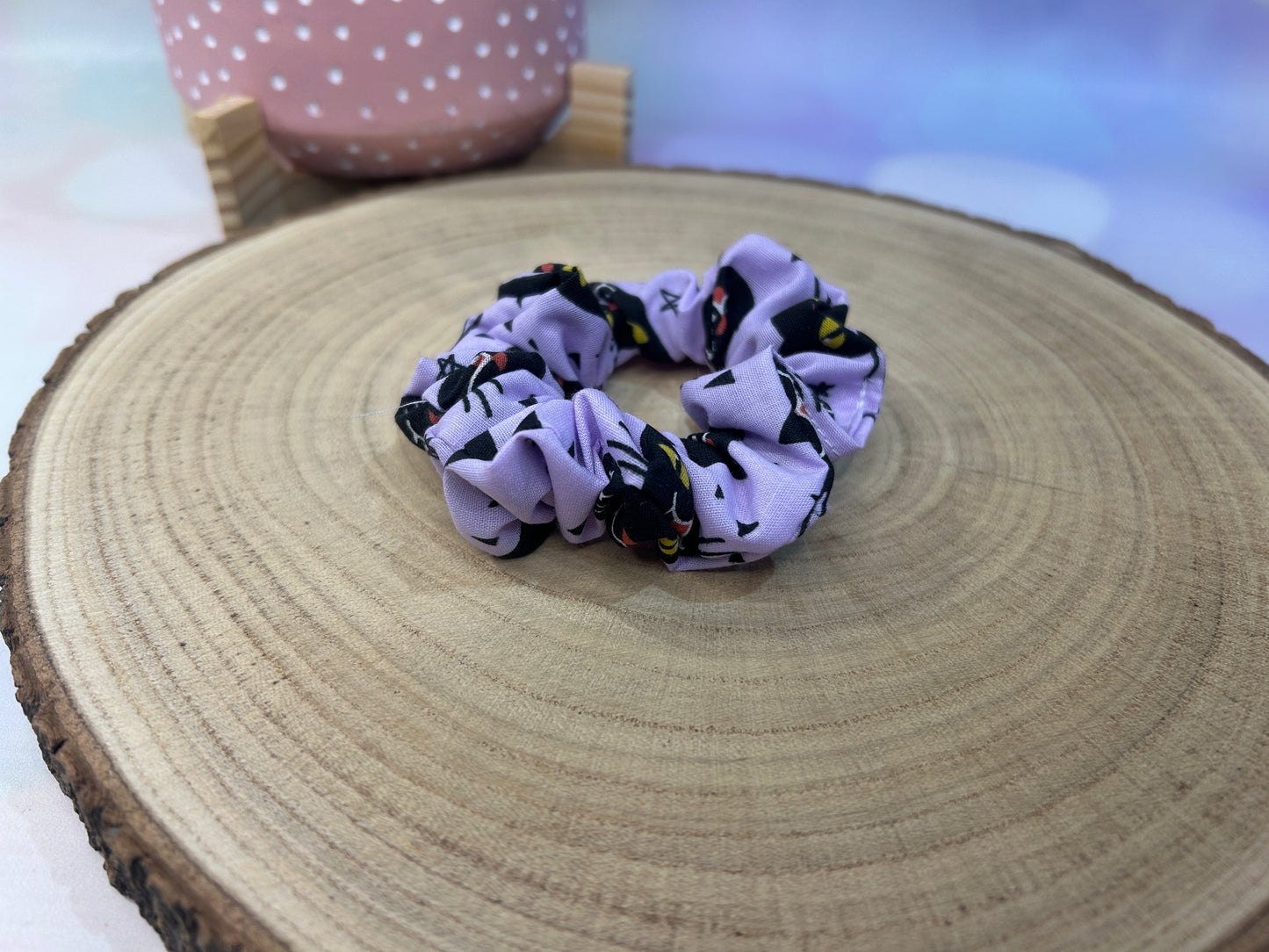 Halloween Spooky Cats MINI Scrunchie