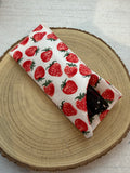 Summer Strawberries Glasses Case