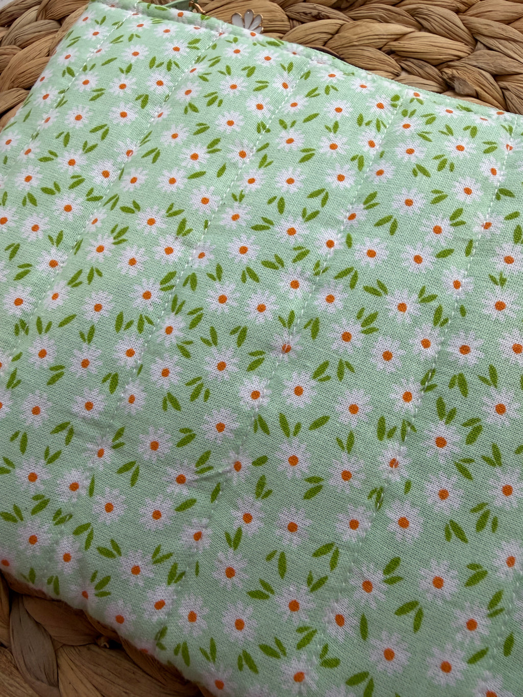 Mint Meadow Everyday Zipper Pouch