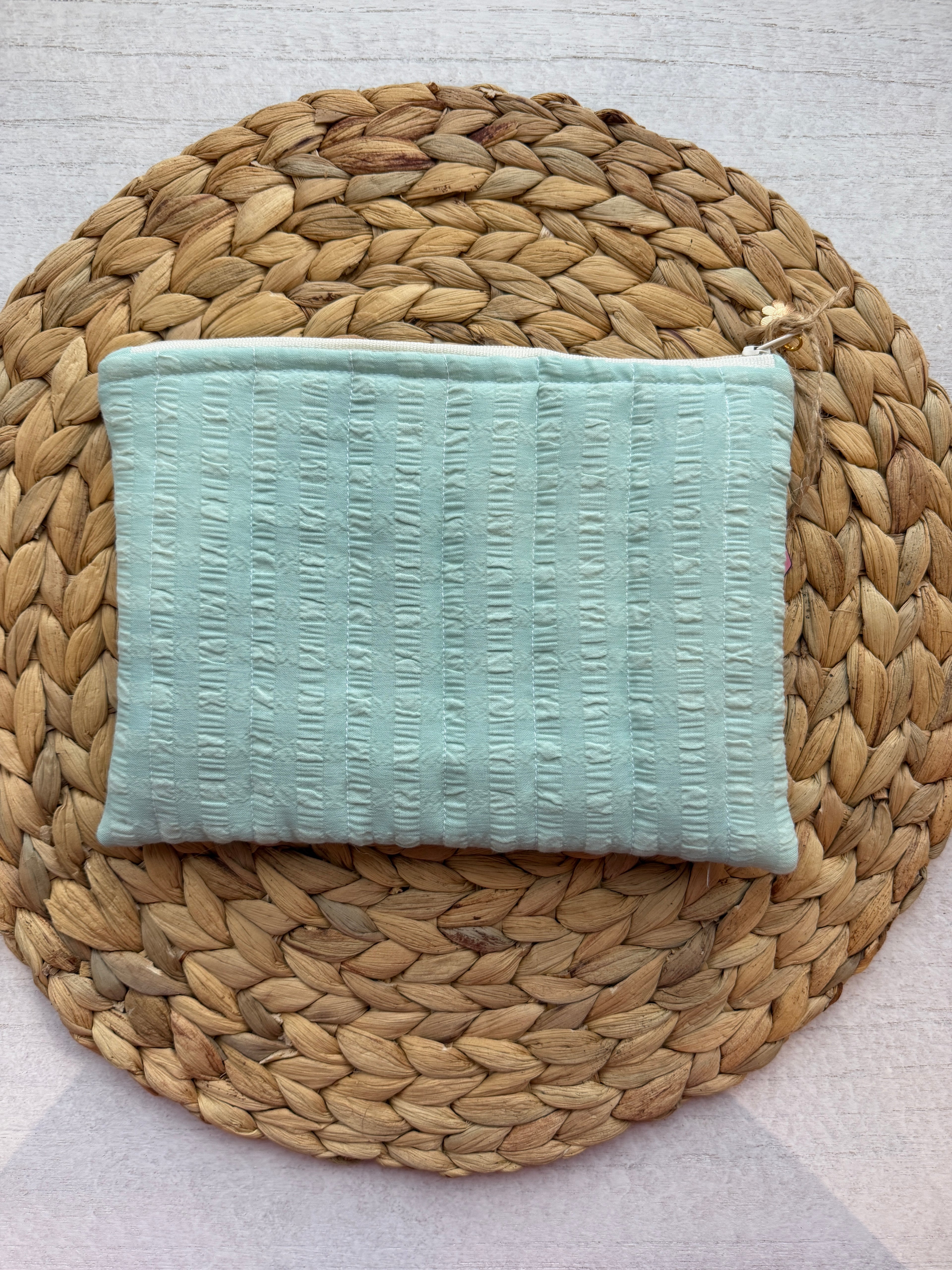 Sea Glass Everyday Zipper Pouch