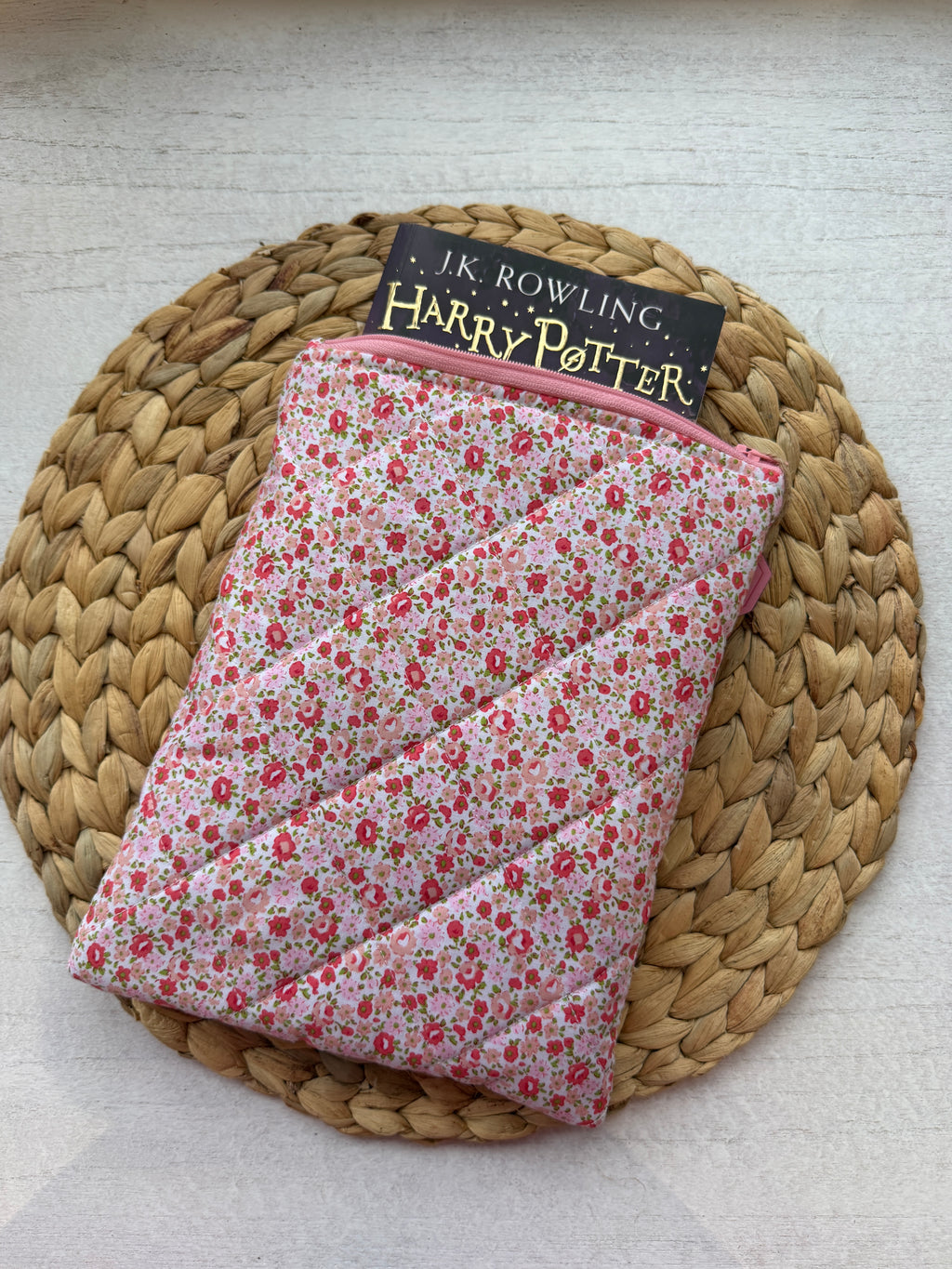 Rosie Posie Book/E-Reader Sleeve