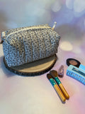 Little Black Blooms Make-up Bag