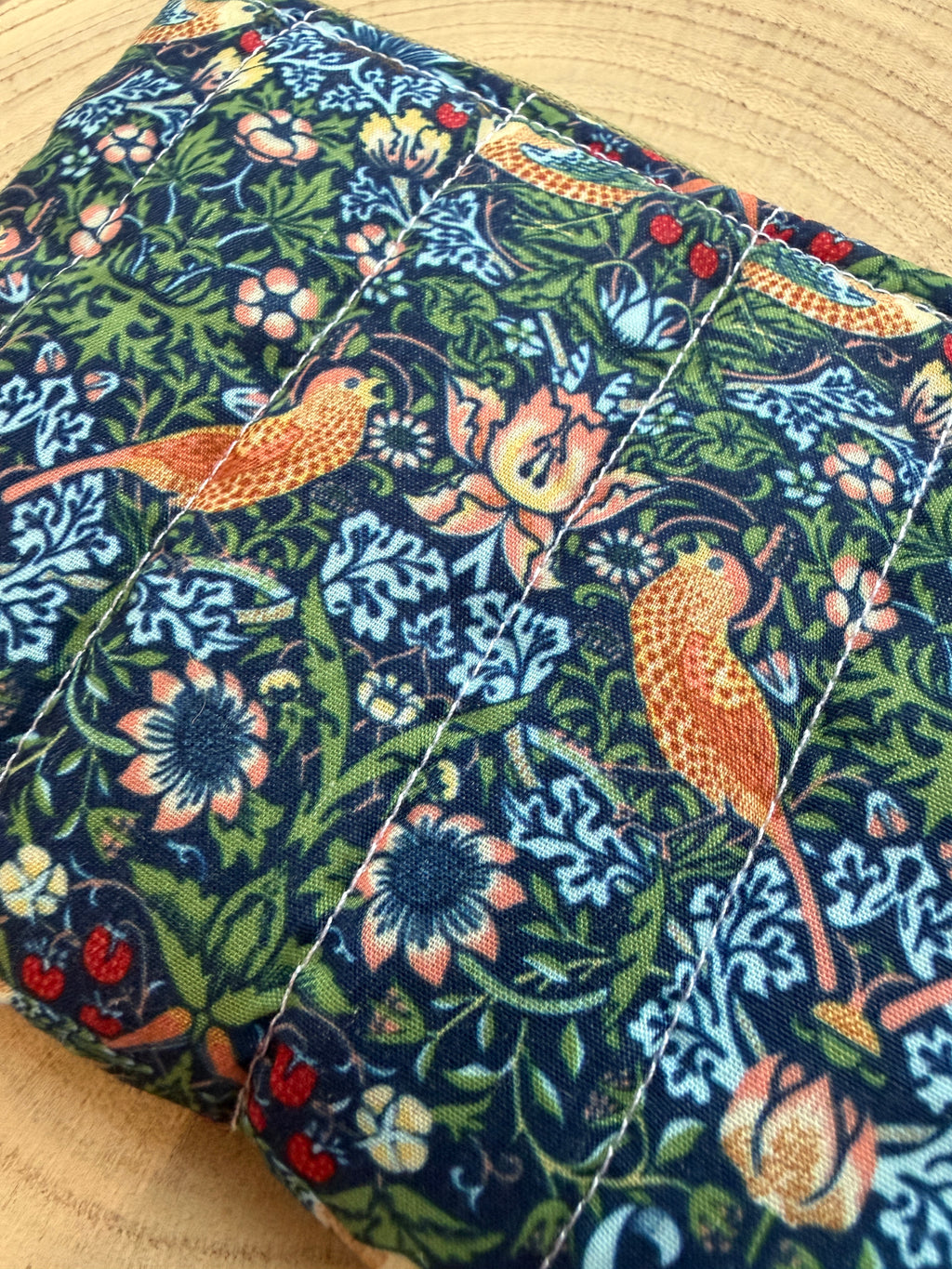 Strawberry Thief Coin Purse