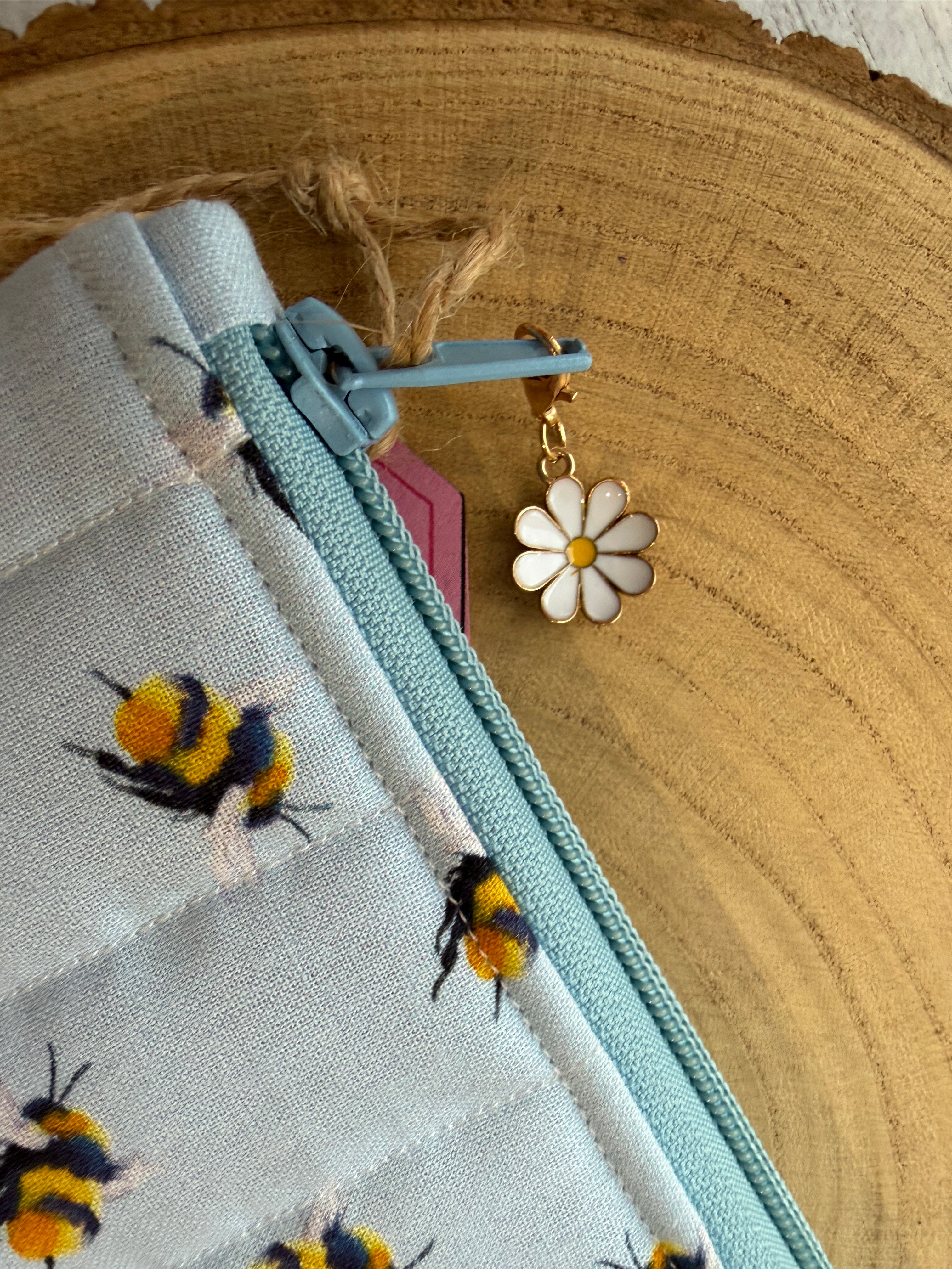 Bumblebee Blue Slimline Pencil Case