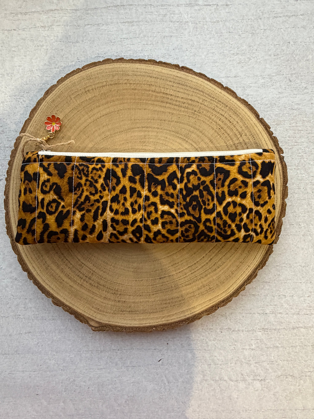 Leopard Slimline Pencil Case