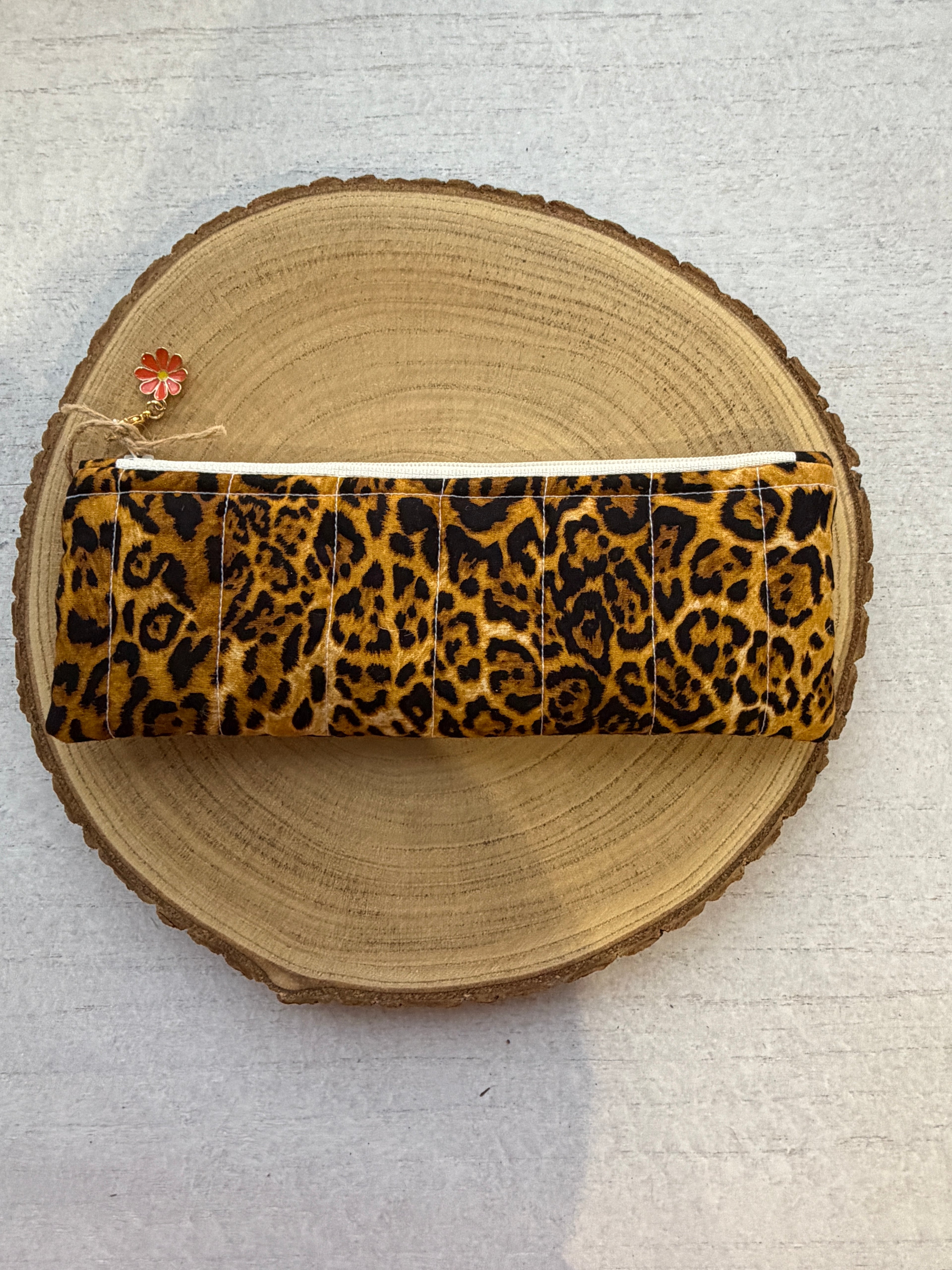 Leopard Slimline Pencil Case