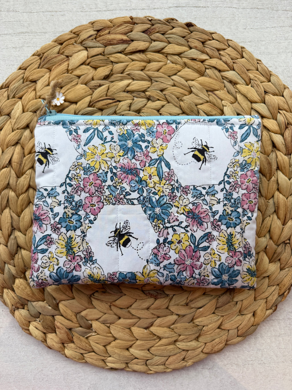 Bumble Bee Garden Everyday Zipper Pouch