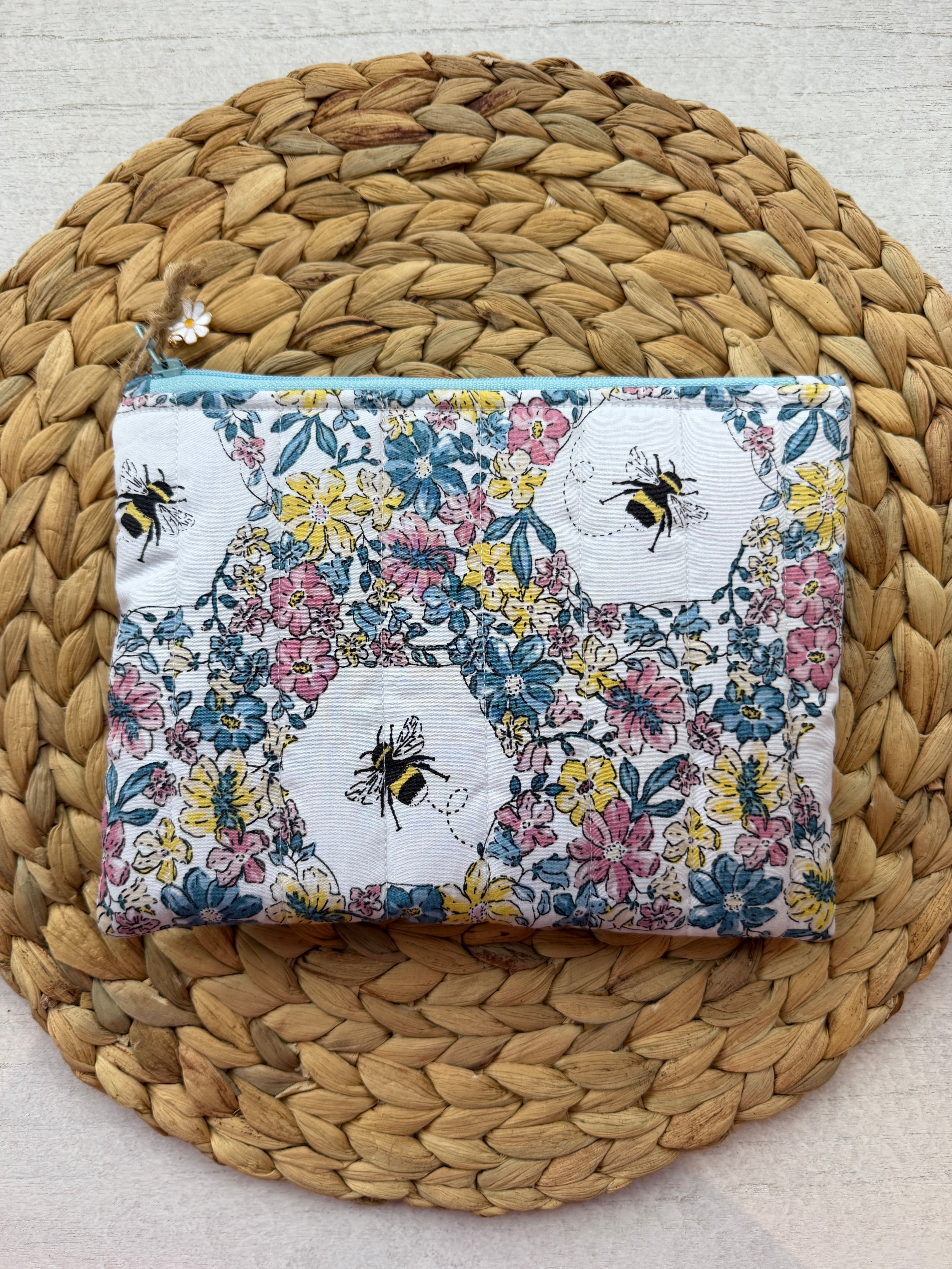 Bumble Bee Garden Everyday Zipper Pouch