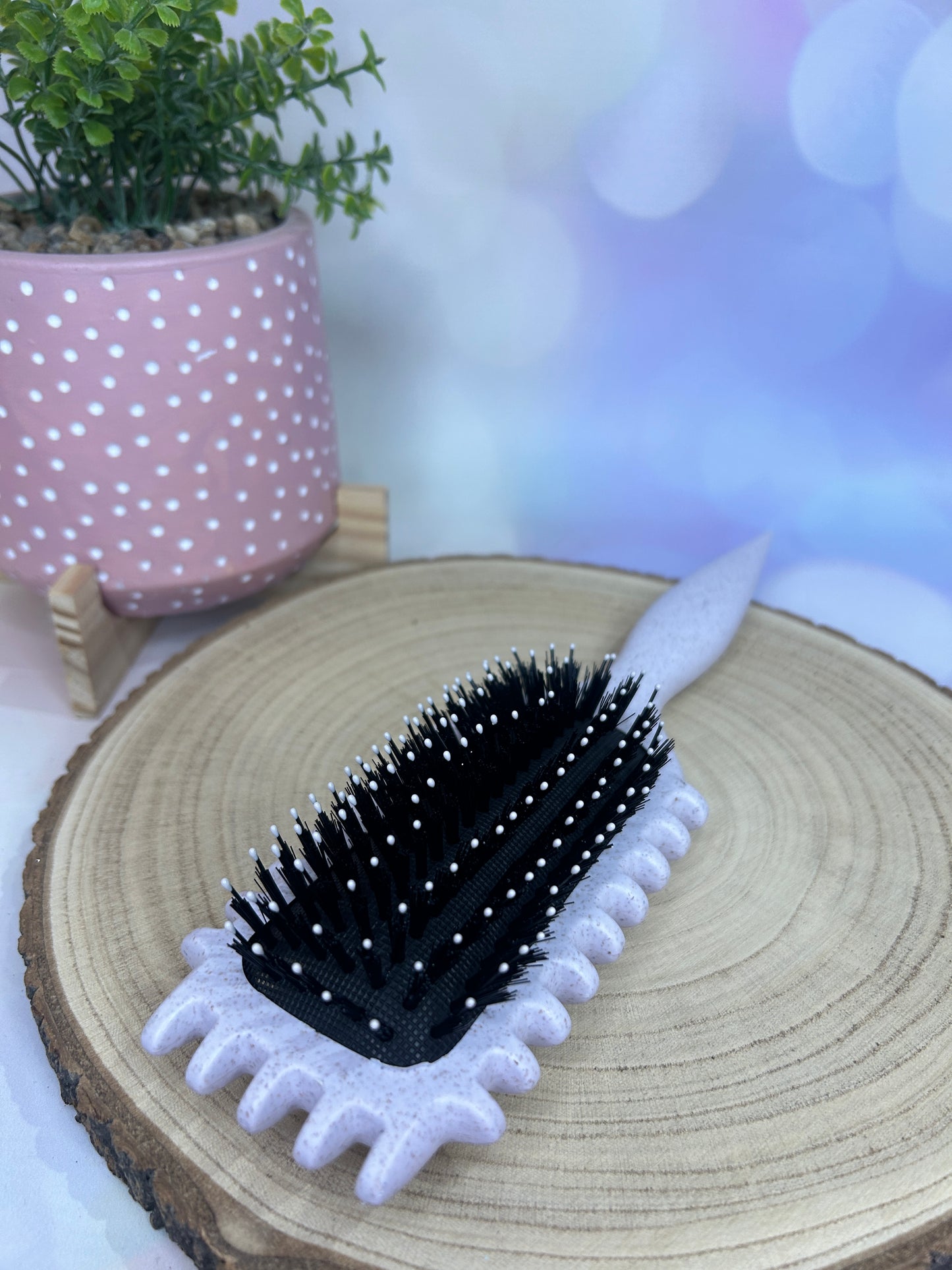 Curly Hair Hair Brush - Grey