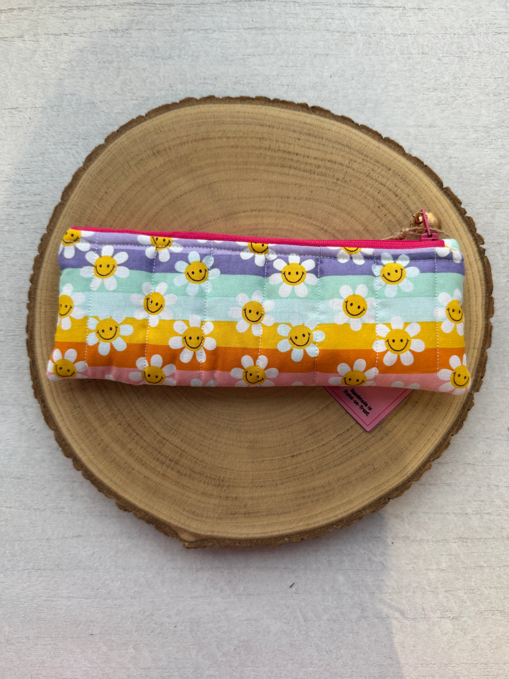 Happy Daisy Slimline Pencil Case