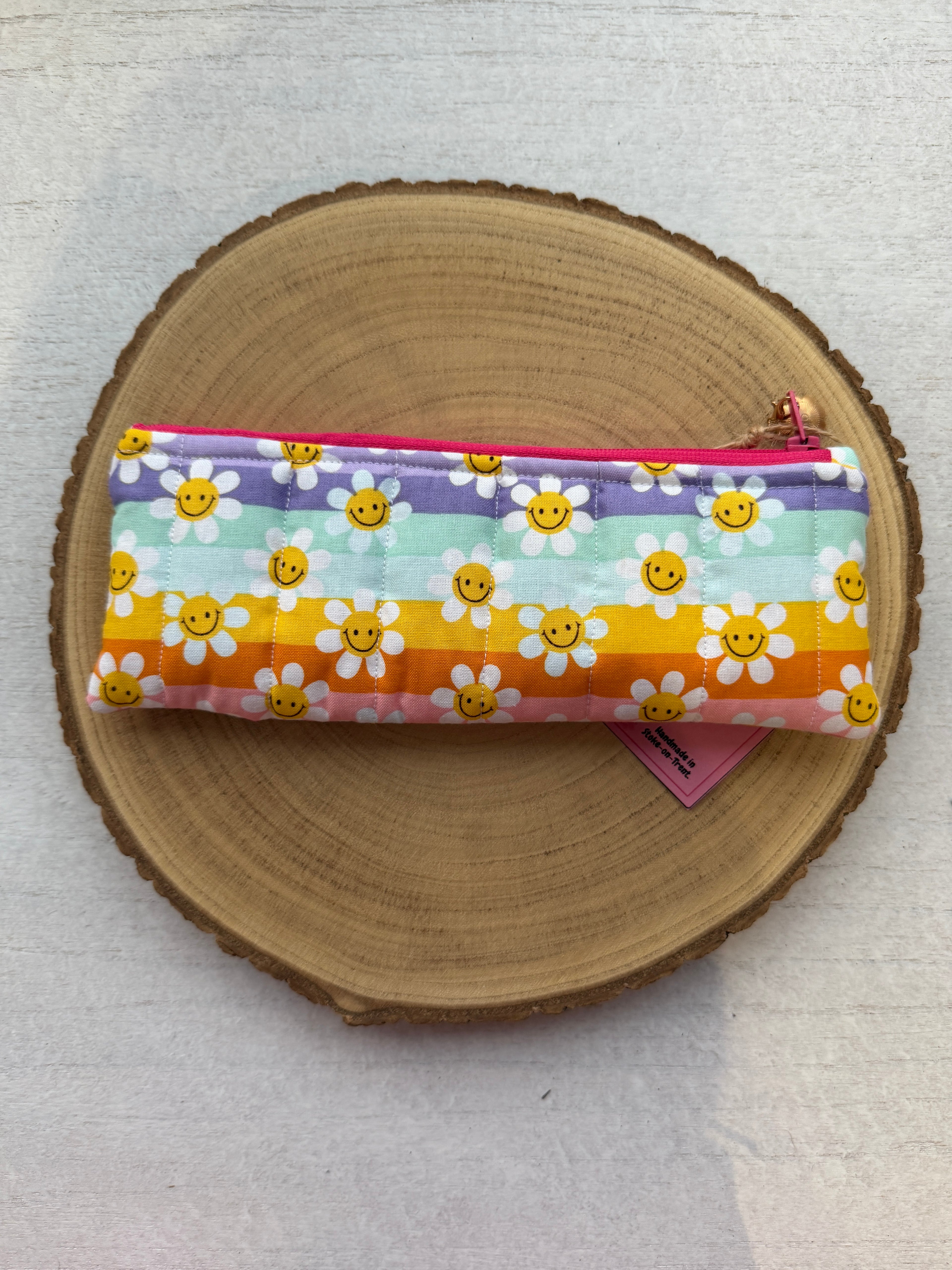 Happy Daisy Slimline Pencil Case