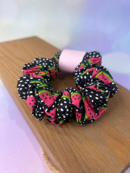 Dotty Watermelon Hair Scrunchie - Limited Edition