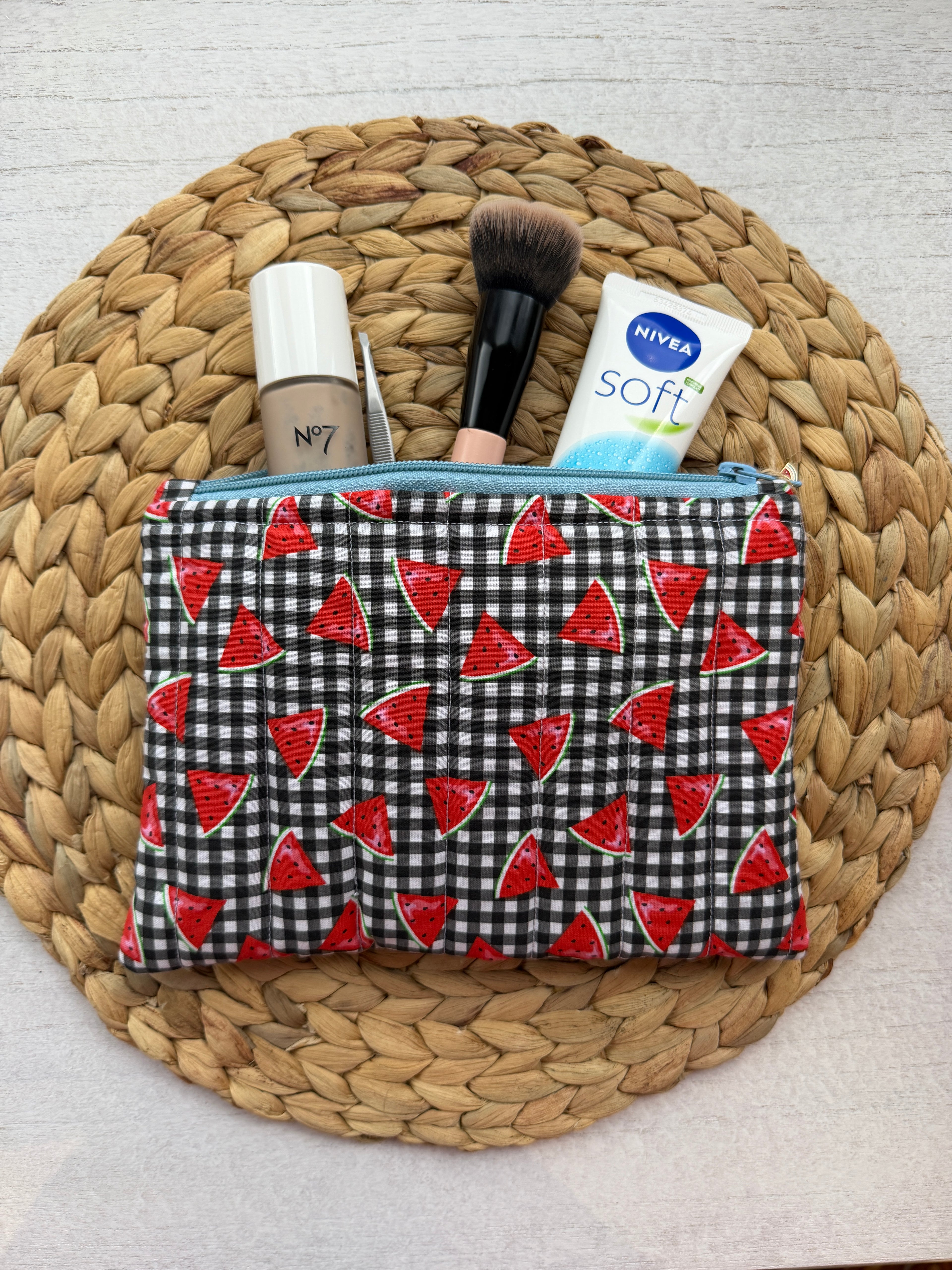 Watermelon Picnic Everyday Zipper Pouch