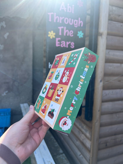 12 Day MINI Scrunchie Countdown to Christmas Calendar