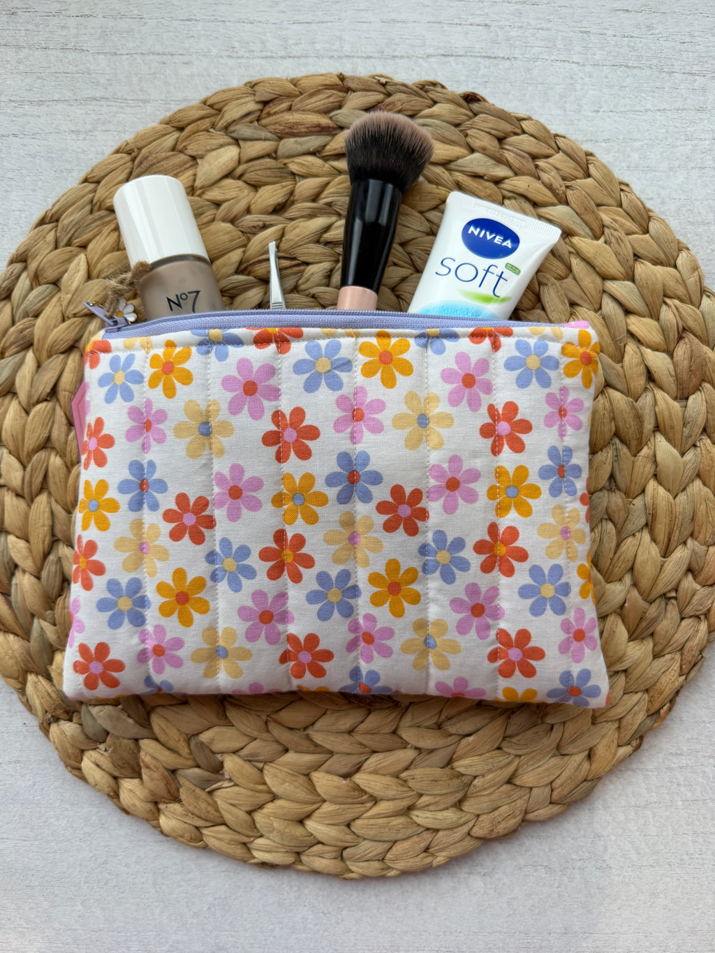 Flower Power Everyday Zipper Pouch