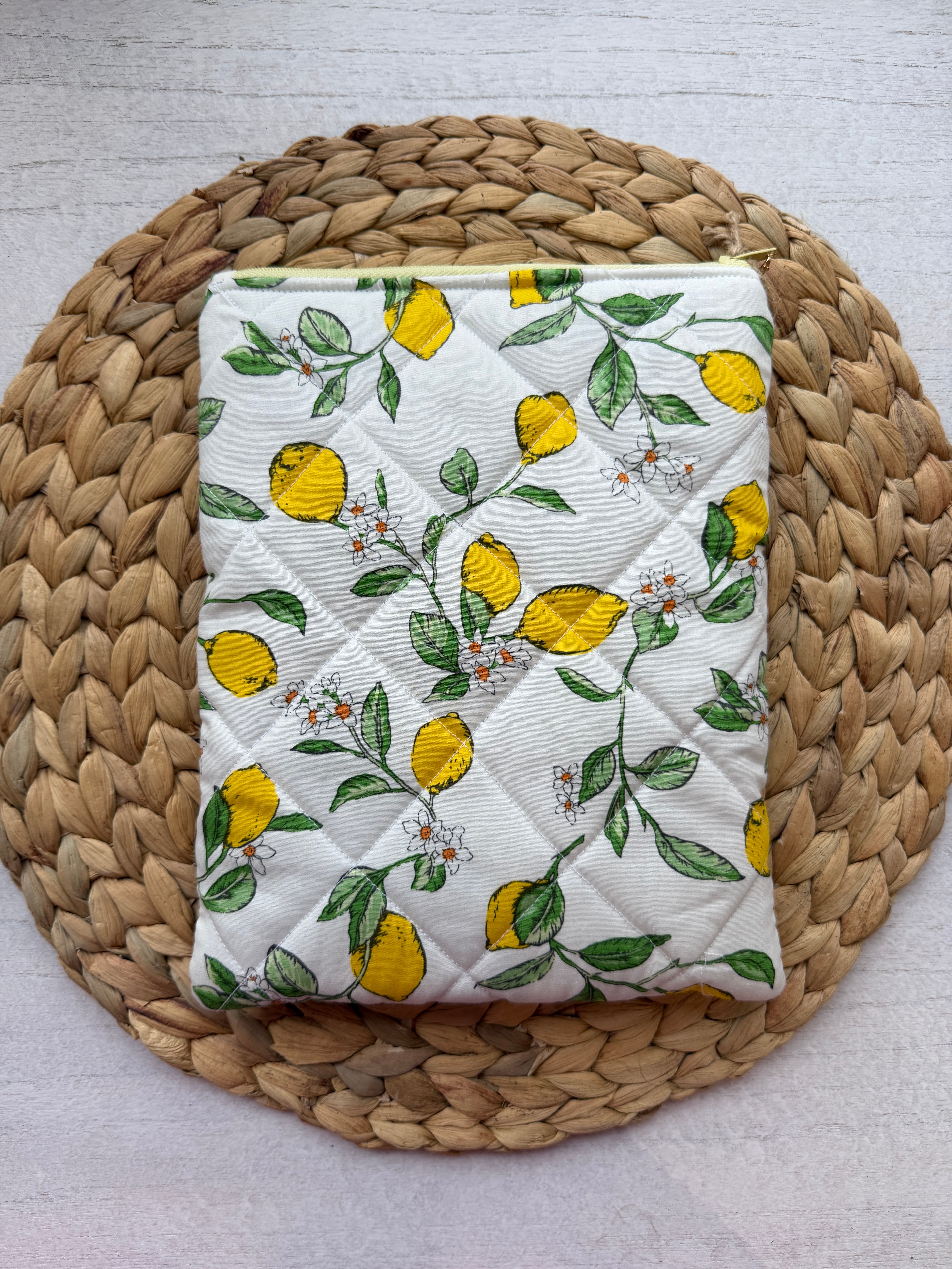 Lemon Grove Book/E-Reader Sleeve