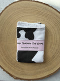 Cow Print Reusable Face Cloth
