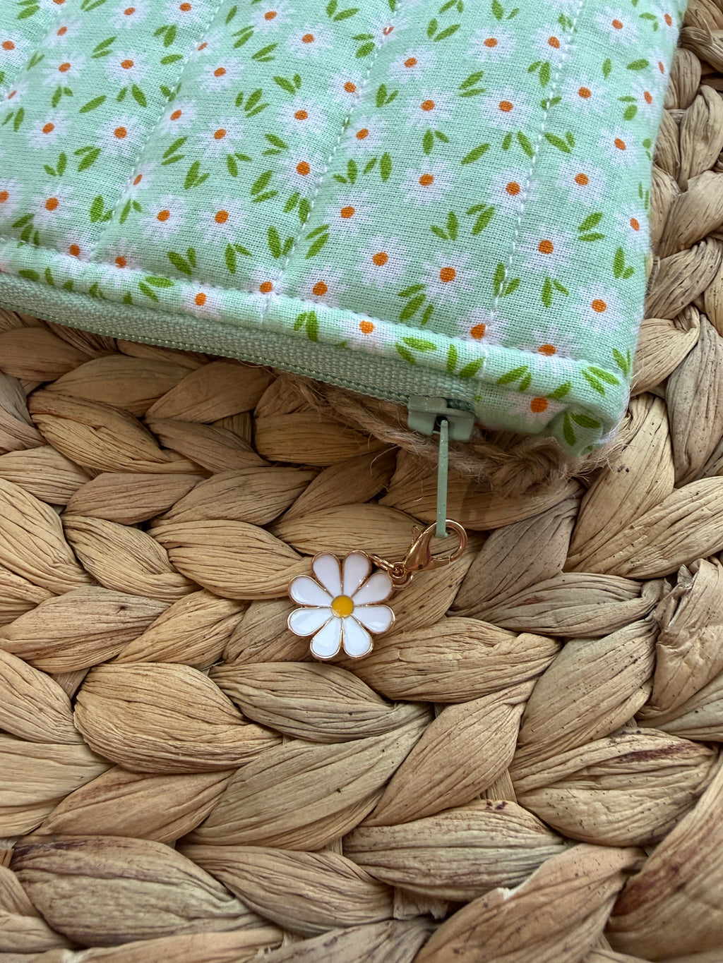 Mint Meadow Everyday Zipper Pouch