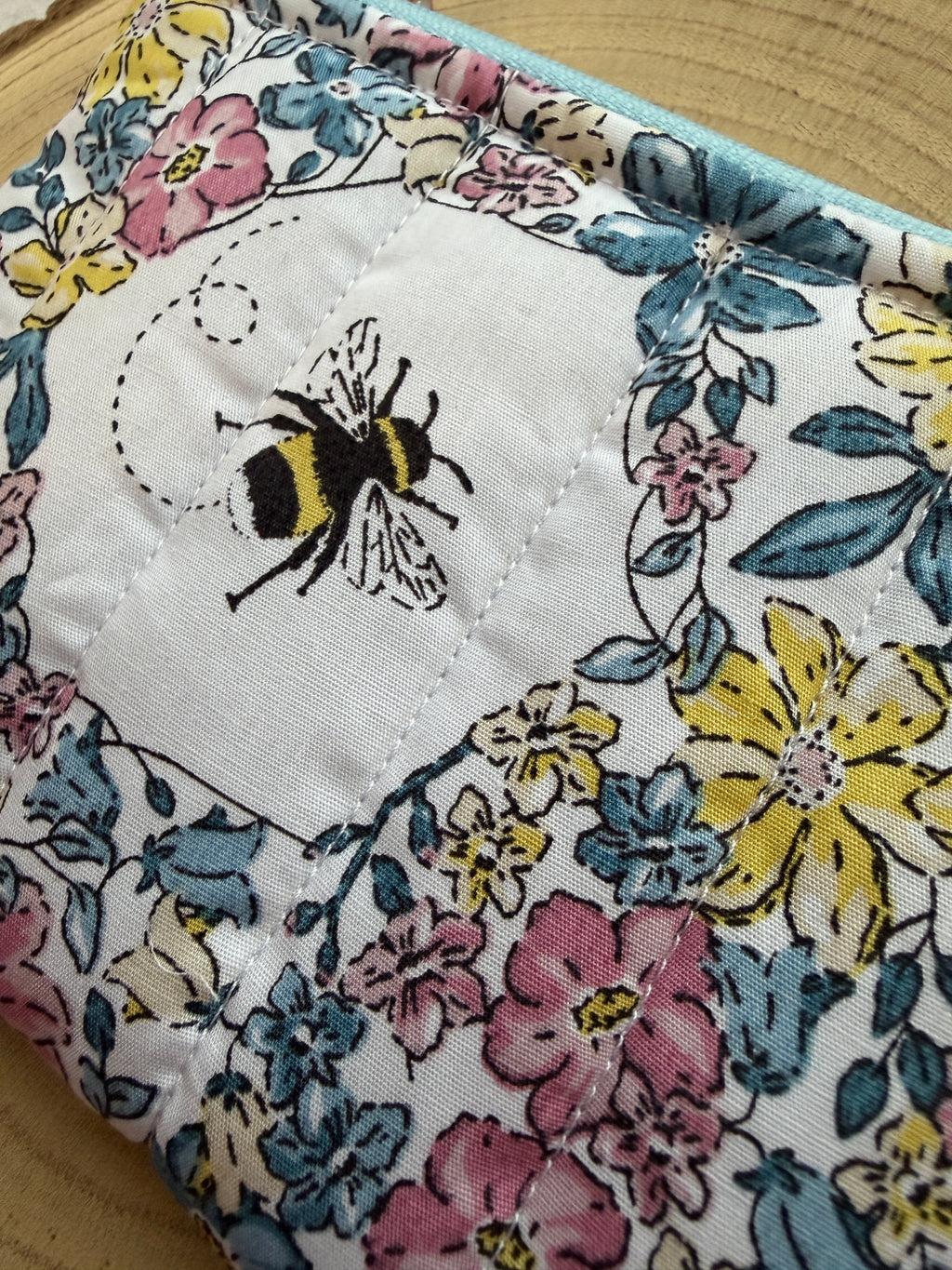 Bumble Bee Garden Coin Purse