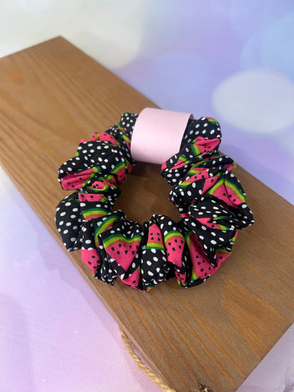 Dotty Watermelon Hair Scrunchie - Limited Edition