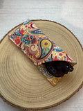 Boho Paisley Glasses Case