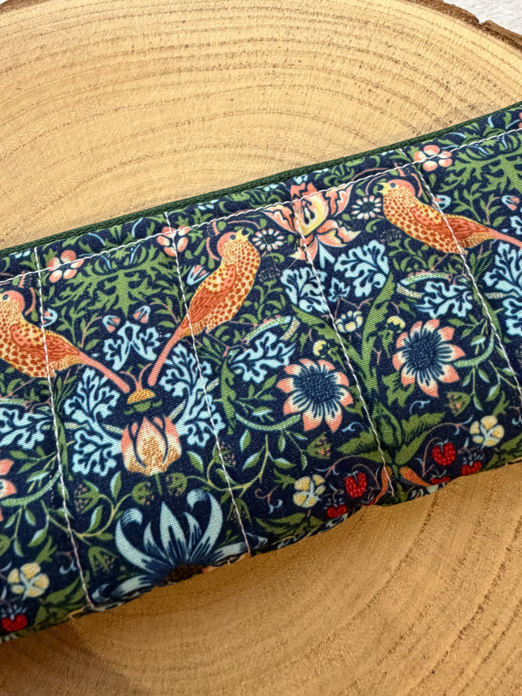 Strawberry Thief Slimline Pencil Case