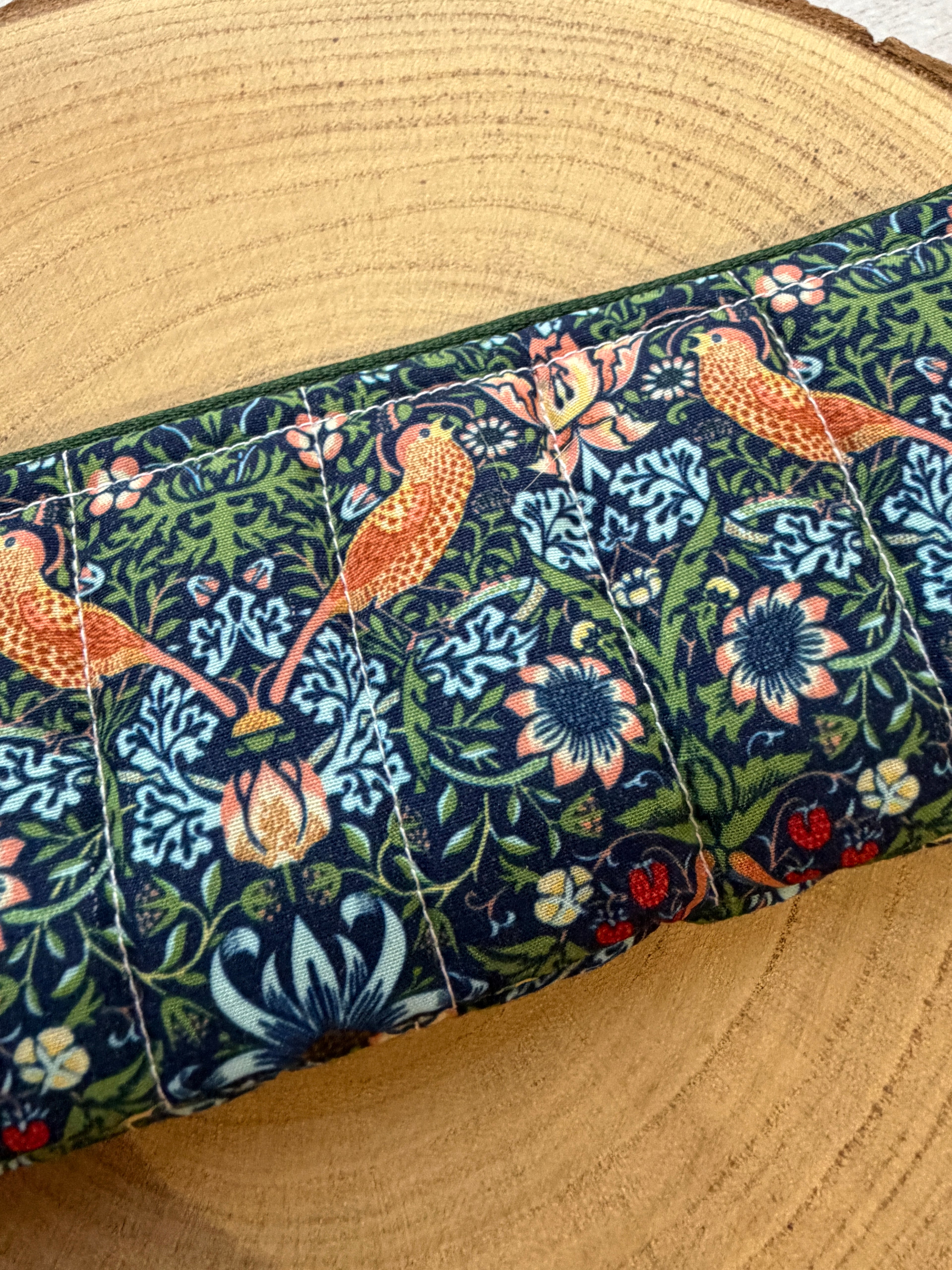 Strawberry Thief Slimline Pencil Case