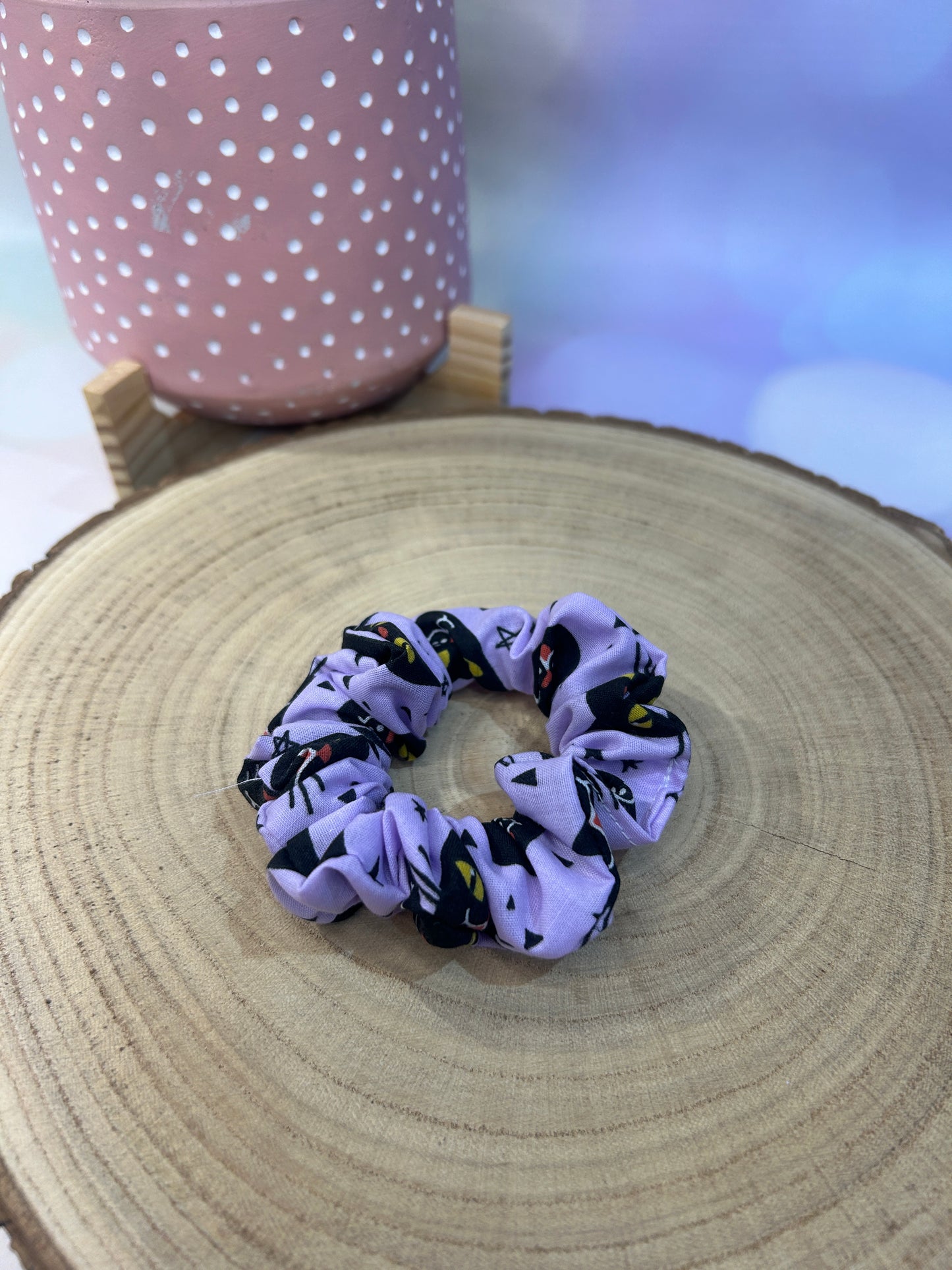 Halloween Spooky Cats MINI Scrunchie