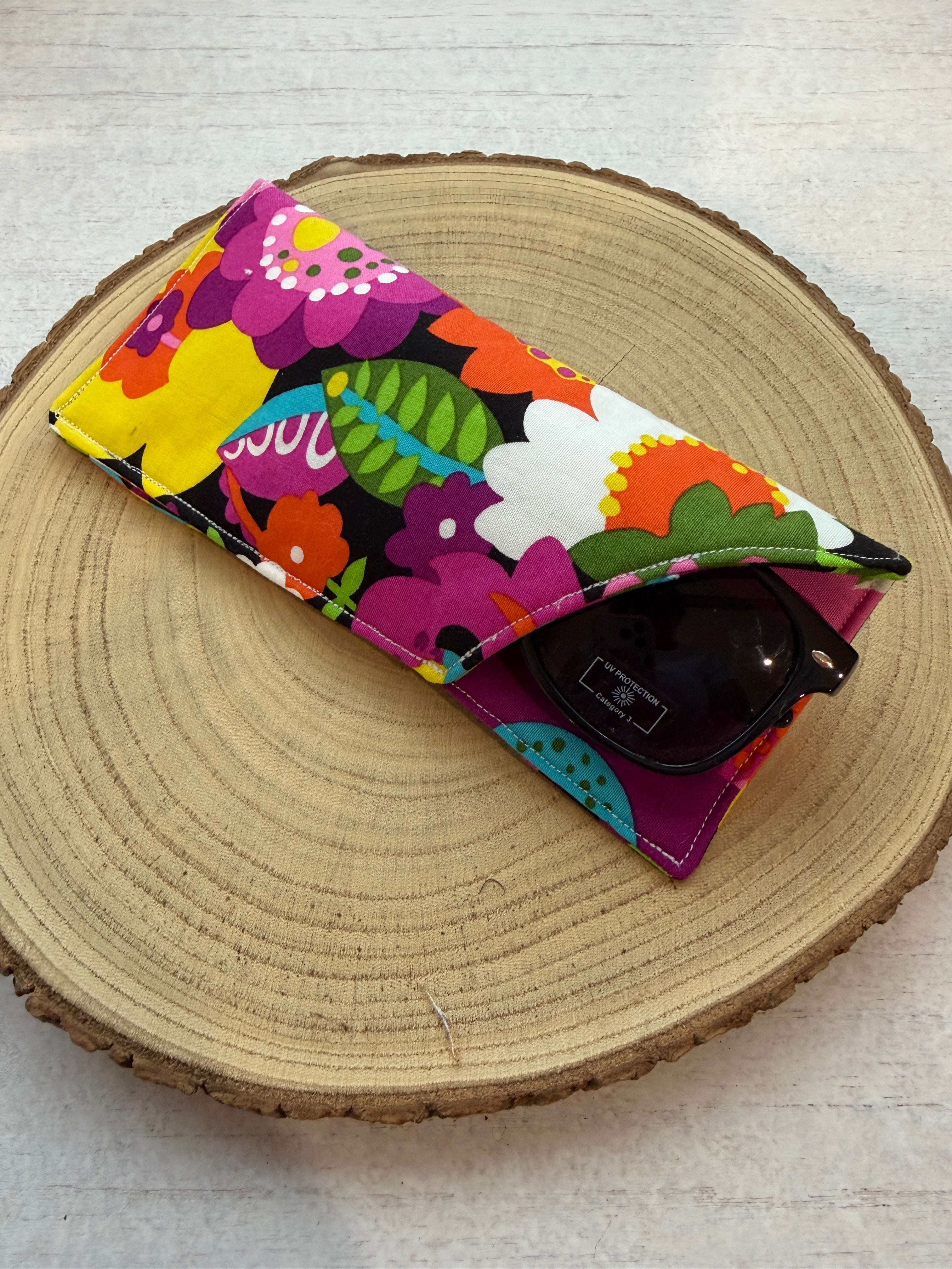 Vera Bradley Purple Glasses Case
