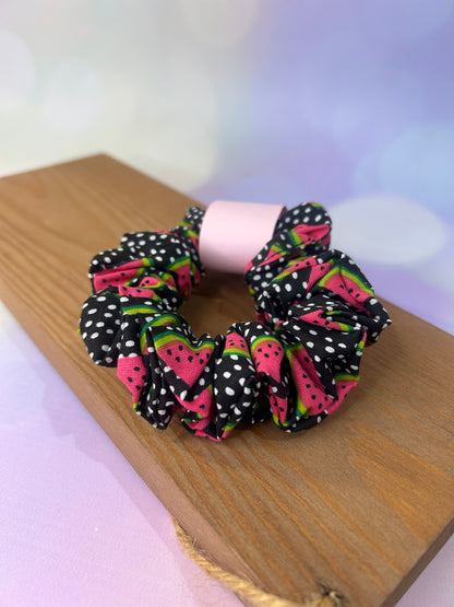 Dotty Watermelon Hair Scrunchie - Limited Edition