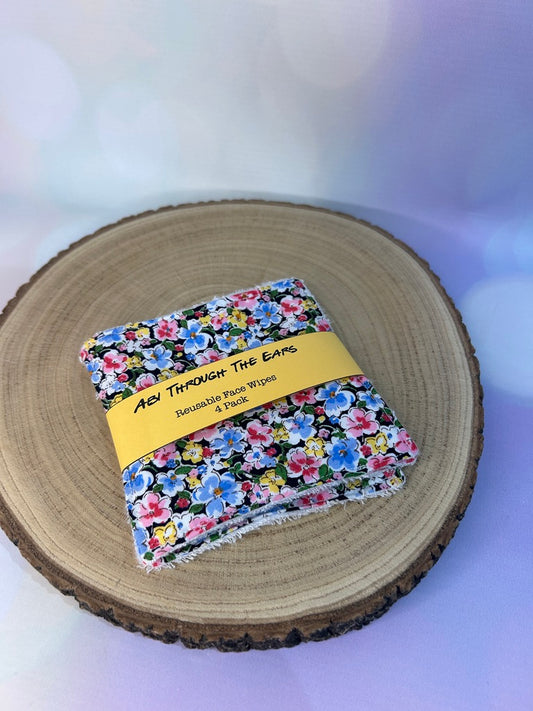 Bold Floral Face Wipes